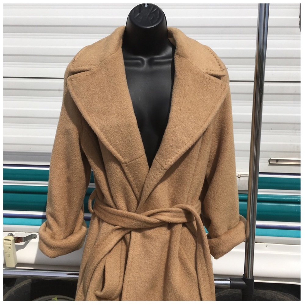 Vintage Briny Marlin Wool Blanket Coat - Picture 4 of 8